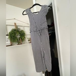 Black and White Striped Jumper